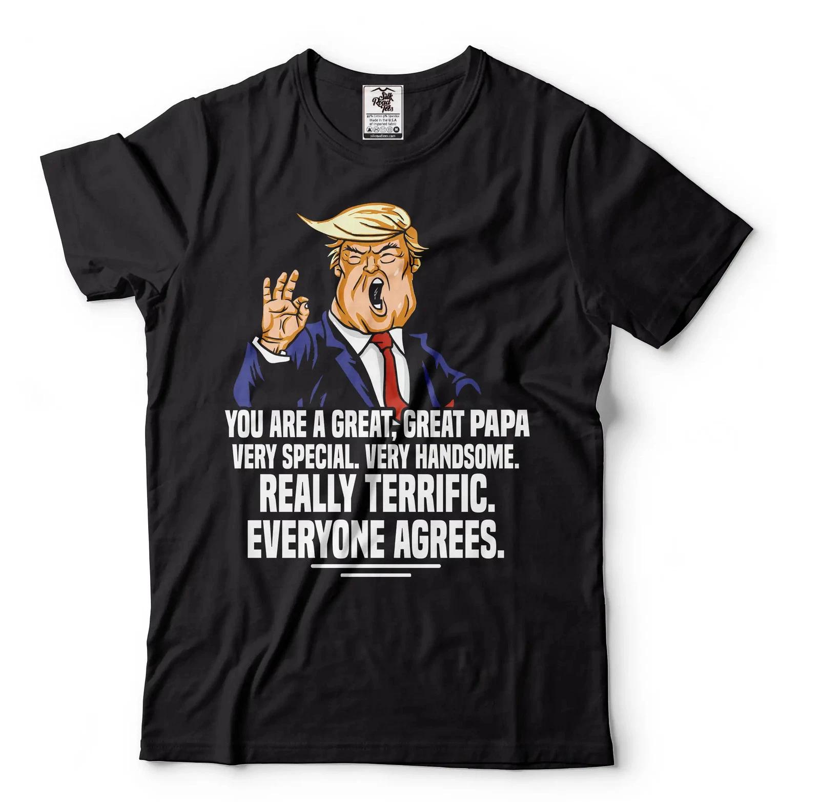 Great Papa Shirt Father s Day Papa Shirt Papa Political Gifts Papa Trump Shirts M