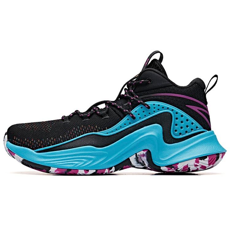 ANTA Klay Thompson Black Blue Purple Men s 11931601-2 EU 39