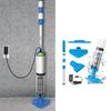 Wireless Pool Vacuum Cleaner Aluminum Tube Portable Pool Vacuum Plastic Texture for Convenient Use In Small Pools