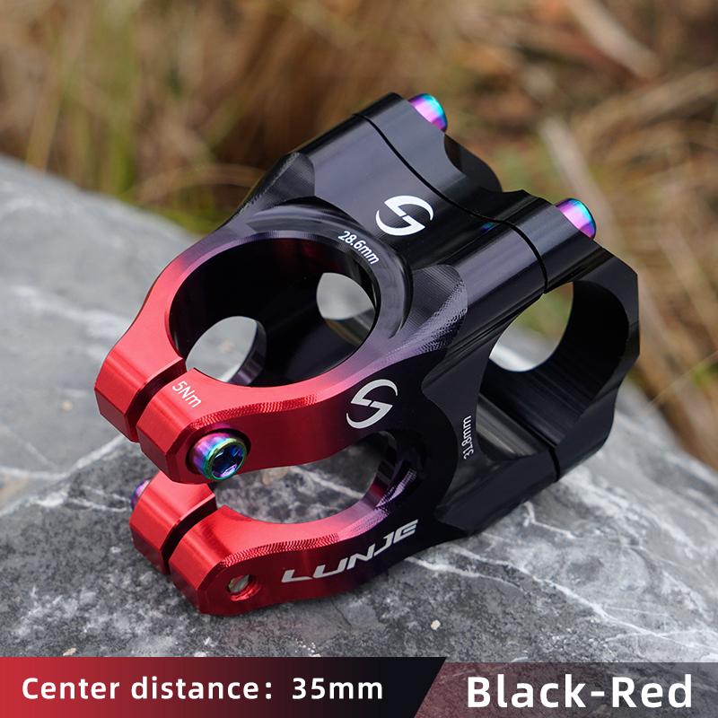 Attacco Manubrio CNC per Mountain Bike 31.8mm MTB Bici da Strada Corto Potenza Lega di Alluminio Alta Resistenza Riser per Salita