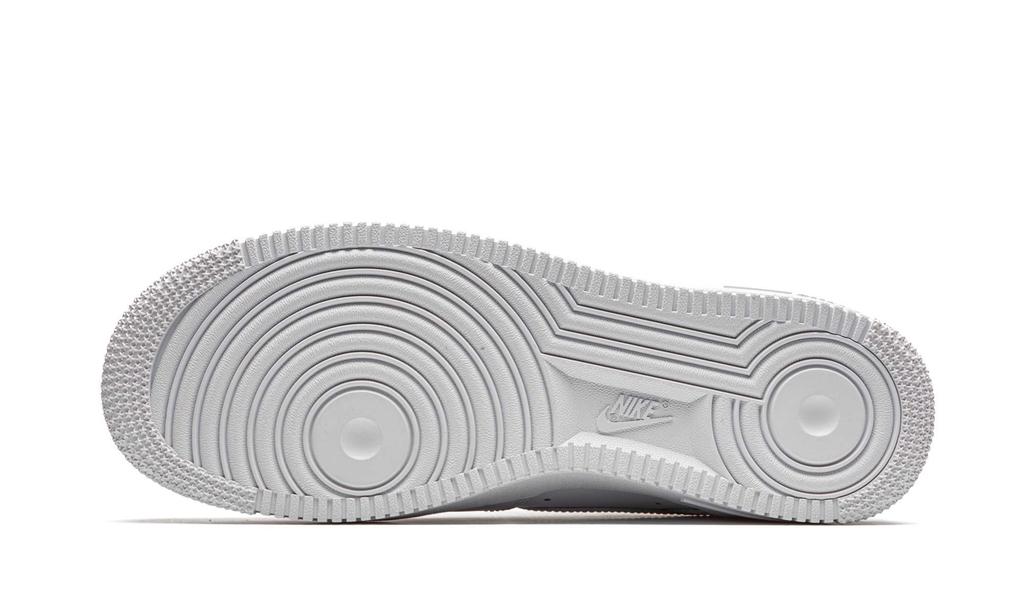 Nike Air Force 1 CU9225 100 with Supreme Mini Box White Size Men's Low-Top Logo, - 6, White/White