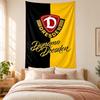 Dynamo Dresden Wandteppich hohe Qualität zur Dekoration von Wohnzimmer Schlafzimmer Wohnheimwänden ideal als Schlafzimmer Wandkunst oder Urlaubsgeschenk