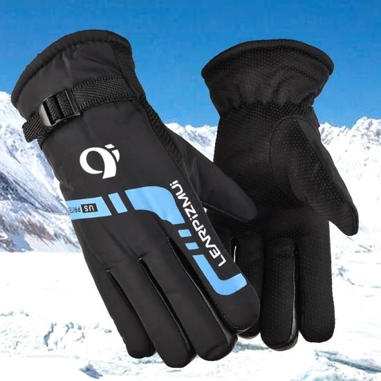 Neue Skihandschuhe Herren Warme Handschuhe Winterreithandschuhe Plus Samtverdickung