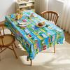 Dopamine Table Cloth Waterproof Tablecloth Light Luxury High-End Cover Cloth Coffee Table Tablecloth
