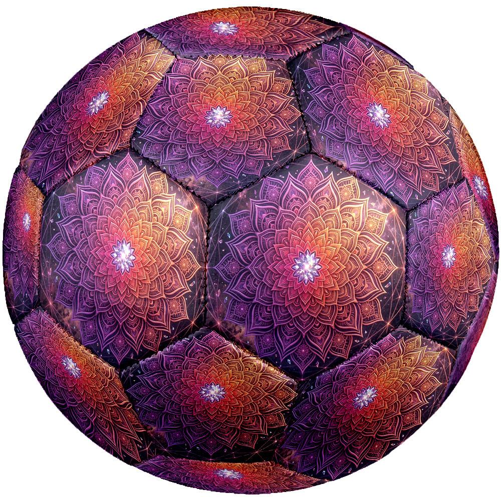 1pc Cosmic Mandala Size 5 Soccer Ball Professional Match Training Football Indoor &Outdoor Sports Ball Training Ball Lightweight Durable y7