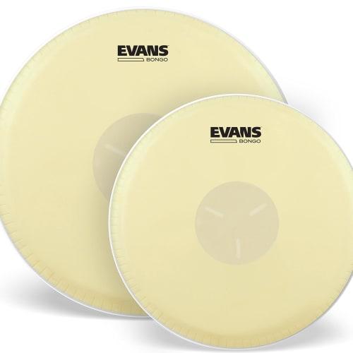 

EVANS Tri-Center Bongo Heads, Set of 2, 7-1/4 and 8-5/8 , EB0709 (EB07+EB09)