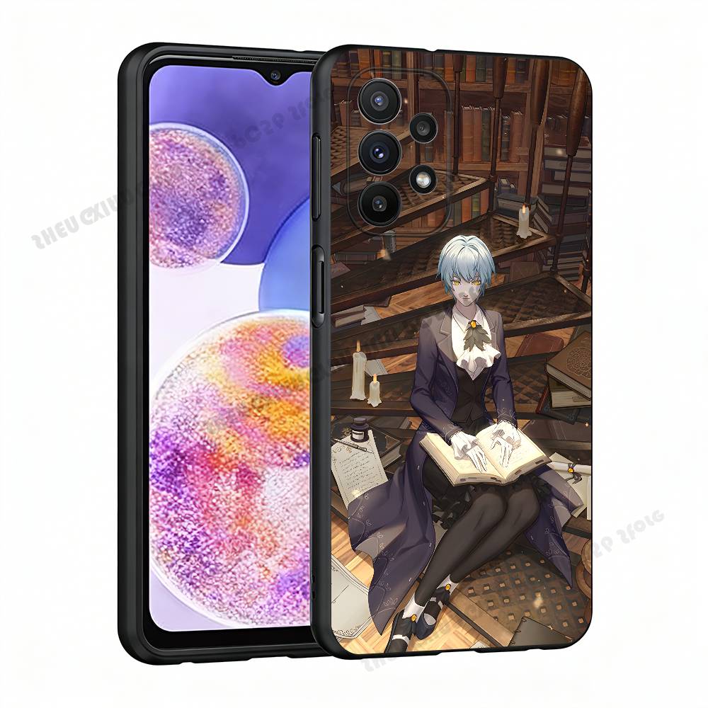 Angela Roland Library Silicone Protect Case For Samsung A21 31 51 53 20 22 30 32 42 50 70 Cover