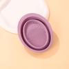 Silikon faltbare Make-up-Pinsel & Schwämmchen Reinigungsmatte Schüssel