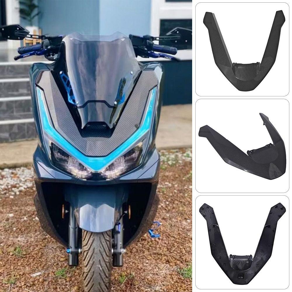 Floating Film Coating Front Light Eyebrow Fairing Extension Guard for HONDA PCX160 2025