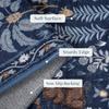 Animal Print Living Room Carpets Vintage Stylish Non-slip Bedroom Rugs Large Area Machine Washable Coffee Table Mats  Alfombra