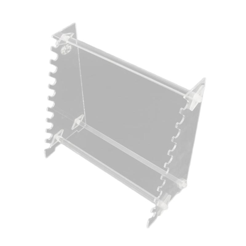 Clear Test Tube Holder Test Tube Display Stand Rotating Test Tube Rack For Centrifuge Tube Dropper Pipettes Test Tube