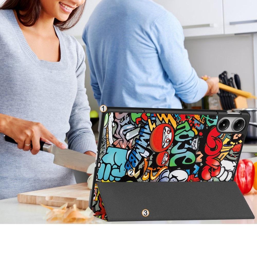 Hülle für Xiaomi Redmi Pad Pro / Xiaomi Poco Pad, Smartcase, Graffiti