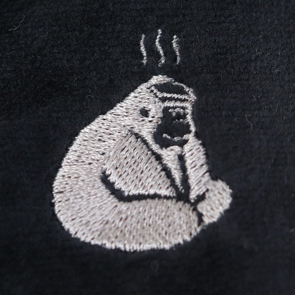 Pine Create Relaxing Sauna Mat Rich H28 22P44572 Towel, Black, Size Approx. W41.5