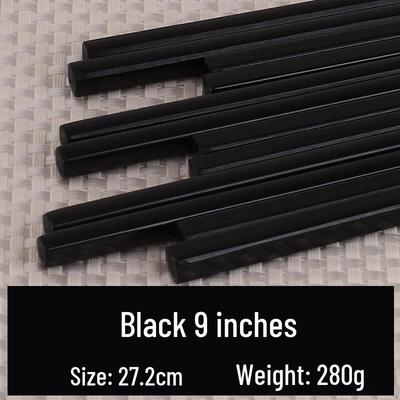 Homeglen Black Melamine Chopsticks (10 Pairs)