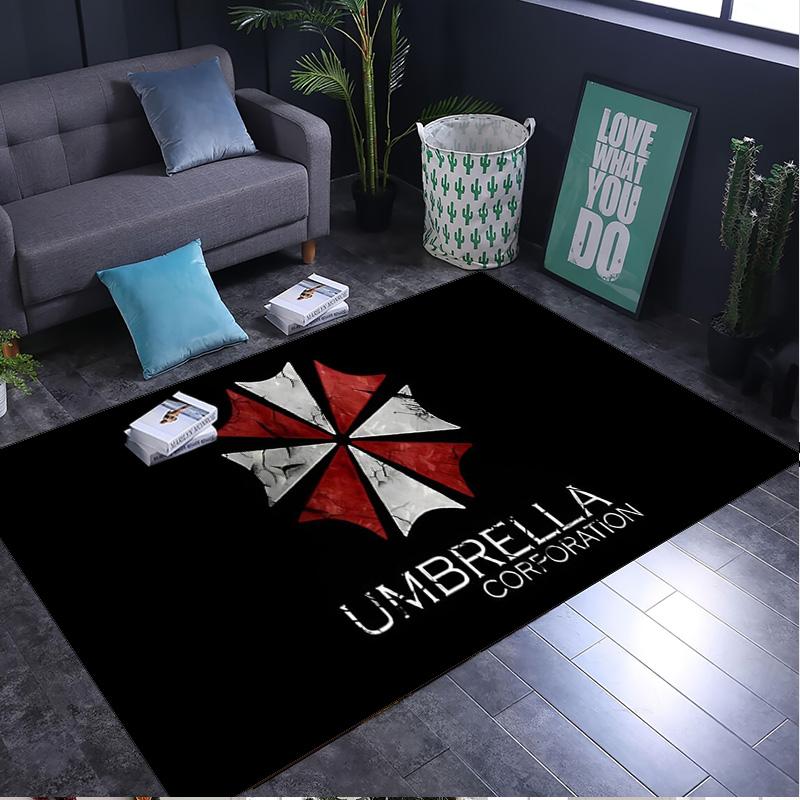 Resident Umbrella Rug Area rug for Livingroom, Bedroom, Palyroom, Chair Rug, Office Rug, Floor mat, Large Size Fan Christmas Birthday gift