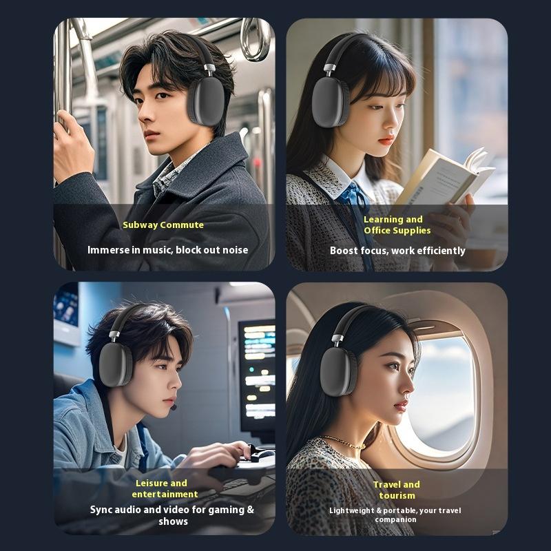 Headset Bluetooth Headset Long Battery Life High-end Sound Quality Wireless Noise Reduction Headset