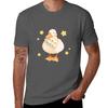 Duck With Scarf Tshirt Relaxed Fit Casual Short Sleeve Top
