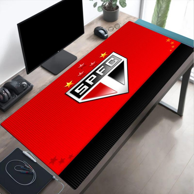 Sao Paulo Fc Crest Mouse pad Mouse pad, Gaming Mouse Pad, keyboard pad, Desk Decor for computer notebook Fan Gift Birthday Gift
