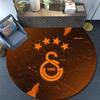Galatasaray2 Round Area Rug,Carpet Rug for Living Room Bedroom Sofa Playroom Decor,Non-slip Floor Mat