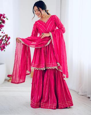 Ready To Wear Salwar Kameez Indian Bollywood Party Wear Designer Sharara Set Wedding Wear