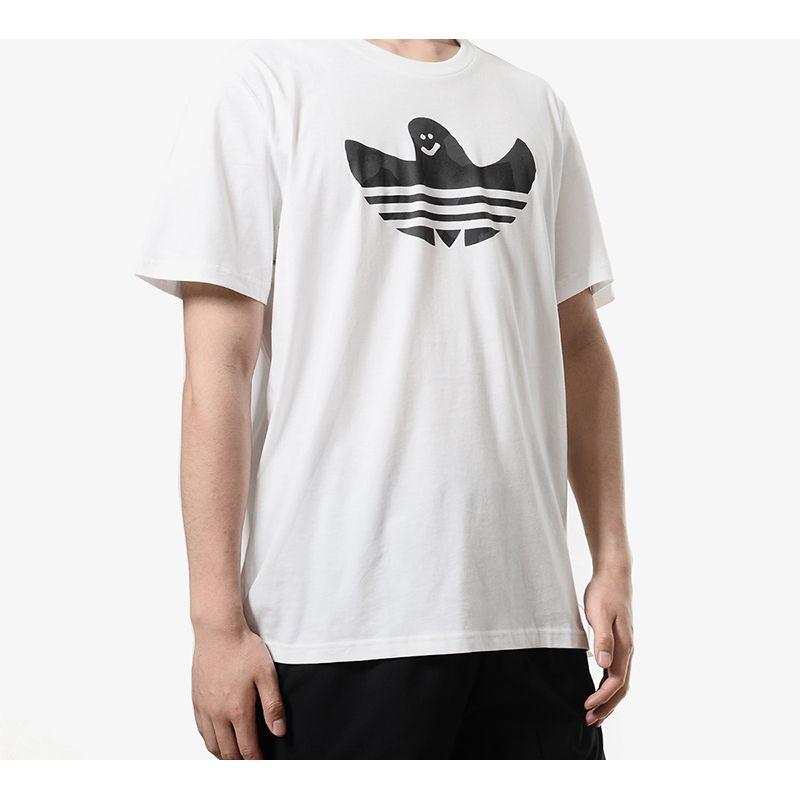 Adidas Originals Shmoo Warp Cartoon Character Short Sleeve T-Shirt Men Tops White CF3110