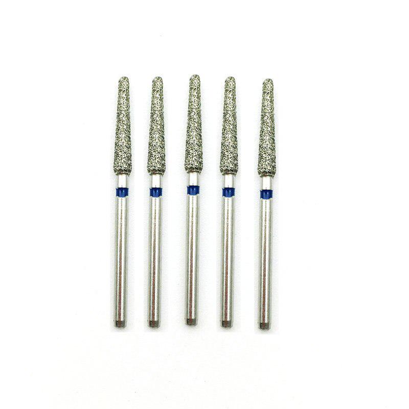 5pcs/box Dental Diamond Burs 1.6mm For High Speed Handpiece Teeth Whitening Matreial Dentist Tools TR-X15