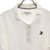Jack Bunny!! Golf Short Sleeve Polo Shirt 4 White Kanoko Pearly Gates Men's Used