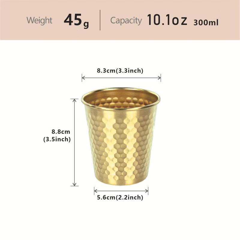 

Shangqi 304 Stainless Steel Drink Cup Set