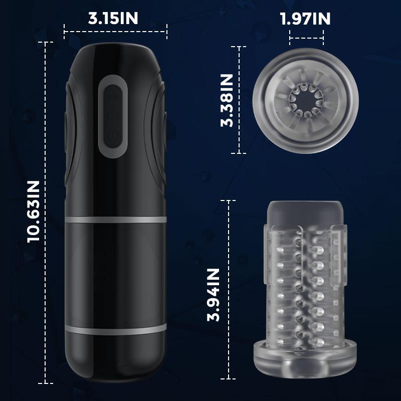 Male Automatic Masturbator Thrusting Sucking Masturbation Sex Machine Real Pussy Vaginas Sexy Voice Adult 18 Sex Toys For Men