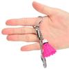 6pcs Compact Size Mini Keyring Pendant Lightweight Material Sports Keychain  For Sports Lovers
