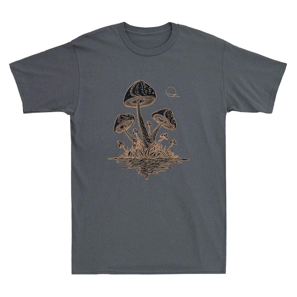 Goblincore Aesthetic Dark Academia Mushroom Fungi Aesthetic Funny Unisexs TShirt
