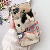 Per Xiaomi Black Shark 5 Pro Shark5 Custodia per Telefono Black Shark 5 5Pro Elegante Floreale Gatto Dipinto Morbido Silicone TPU Custodie