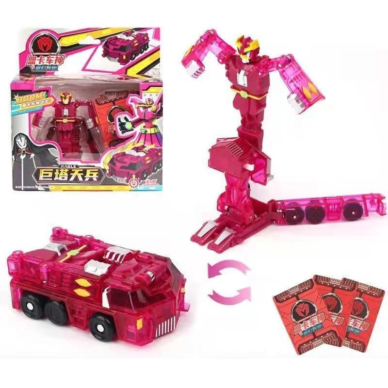 2022 Neues Turning Mecard Mega Drache Teryx Verwandlung LKW Roboter Cartoon Anime Auto Modell Spielzeug Kampfarena Fahrzeug + 3 Karten
