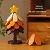 Christmas Tree Heat-Resistant Folding Coaster - Anti-Scald Pot & Bowl Pad
