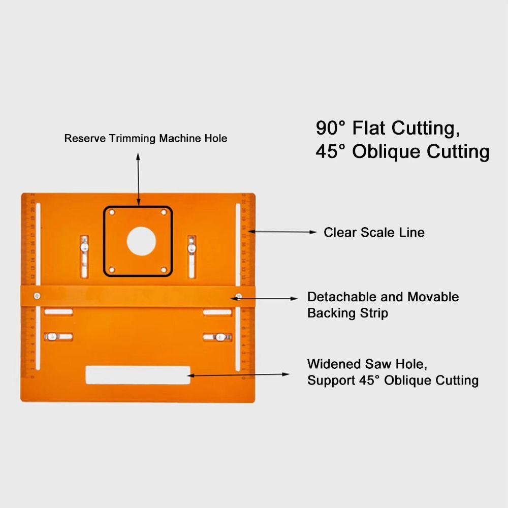 Punch-Free Cutting Machine Base Plate 90° Flat Cutting Cut Saw Press Board  Hand Saw