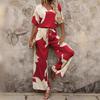 2026 New Spring/Summer Women's Fashion Casual Printed Ladies' Suit