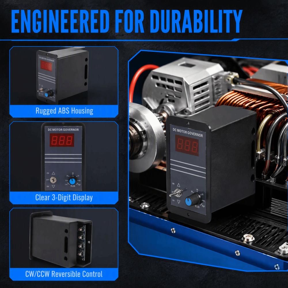 Digital Display DC Motor Speed Controller 12-36V Voltage Stepless Speed Controller For DC Motors