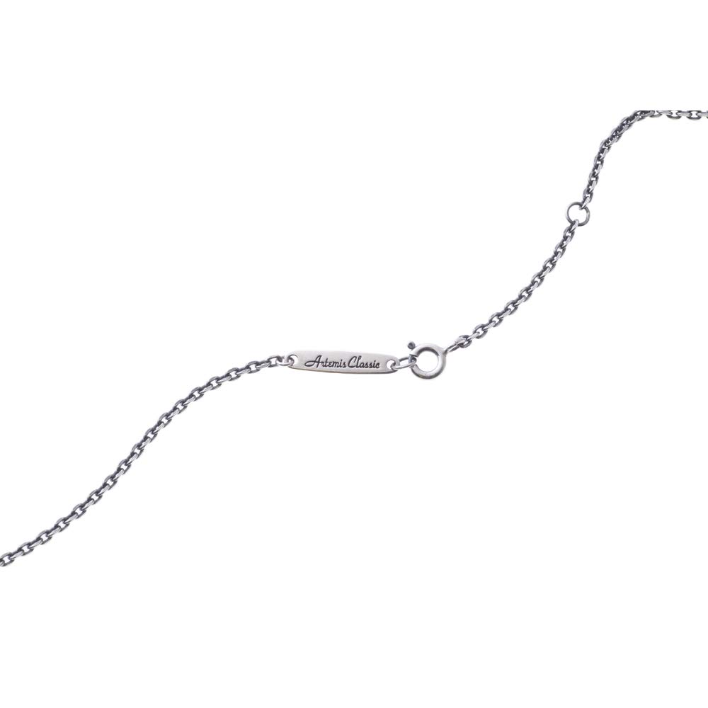 [Artemis Classic] AC Silver Figaro Thin Chain 40cm Ac-accn0068 Silver Accessory Men's Women's Brand Jewelry Silver 925 Silver Chain Necklace