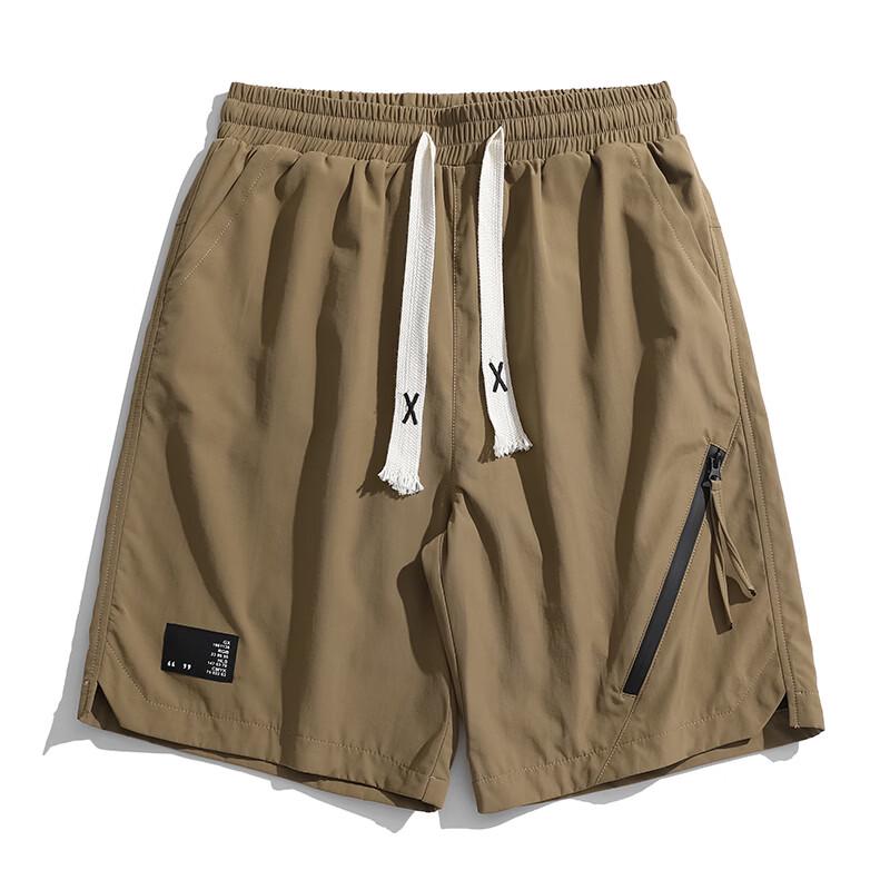 Men's Summer Ice Silk Cargo Shorts