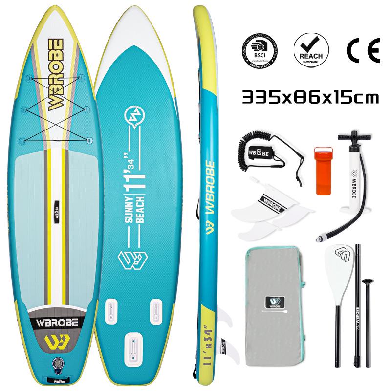 Professional Racing PVC Inflatable Stand-Up Paddleboard for Outdoor Use