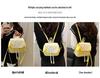 Trendiger süßer Denim-Rucksack für Damen - Käse-Design, perfekt zum Einkaufen und für den Arbeitsweg