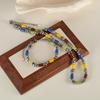 Jewelry Stainless Steel Bracelets  Necklaces for Women Trendy Versatile Accessories with Hematite  Resin Unique Style