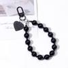 Heart-Shaped Chain Pendant Phone Case & Wrist Strap with Lanyard