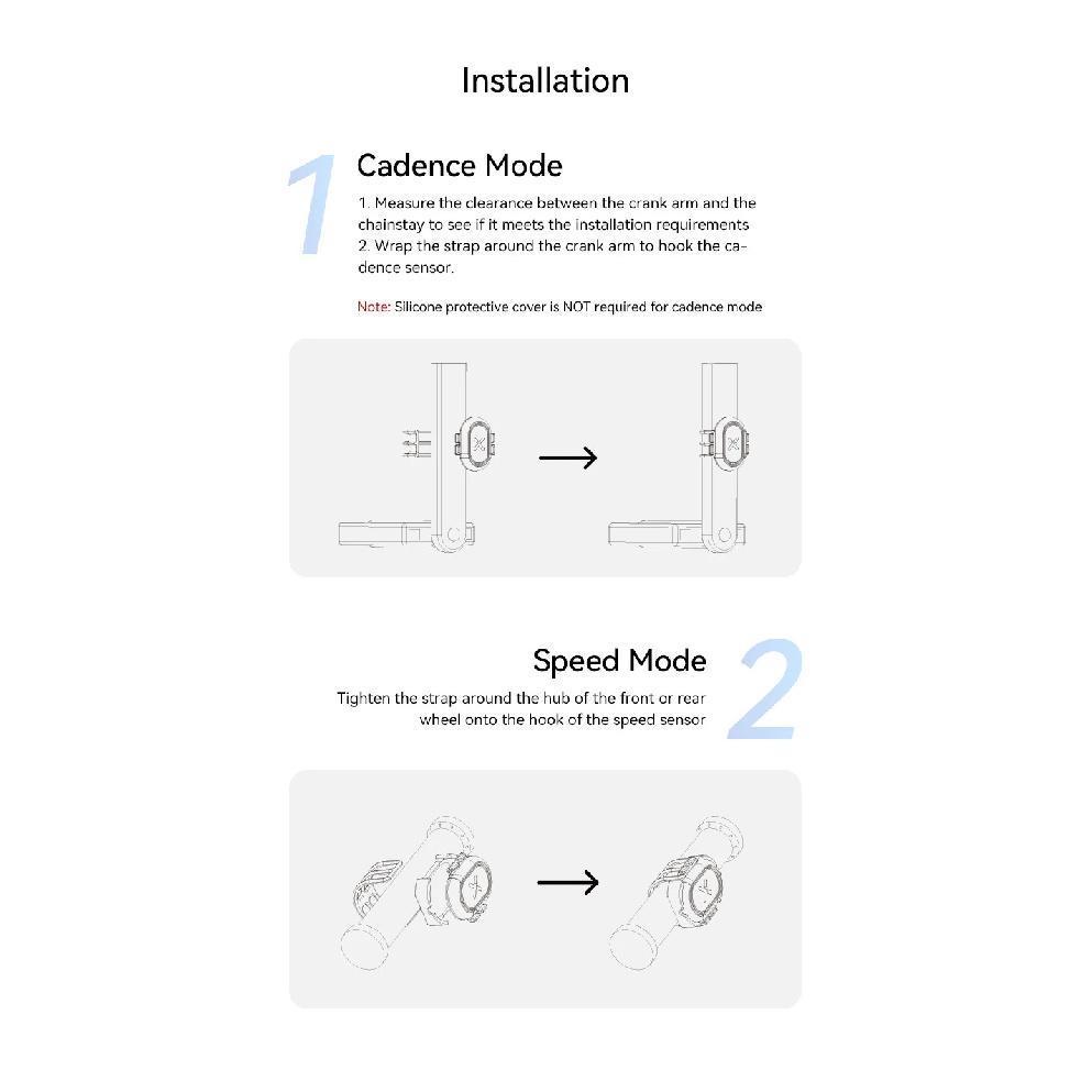 XOSS ARENA Speed Cadence Sensor Cycling Computer Speedometer ANT+ Bluetooth Road Bike MTB for iGPSPORT Bryton Cycplus