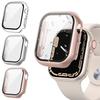 3 Pack Tempered Glass Cover for Watch Screen Protector Case 9 8 7 6 5 4 3 SE 40MM 41mm 46mm 45mm 10 42mm 38mm Accessories