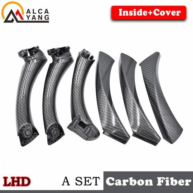 Full Set Interior Door Handles for BMW 3Series E90 E91 318 320 325 328 330 335 Part Inner Doors Panel Handle Bar Pull Trim
