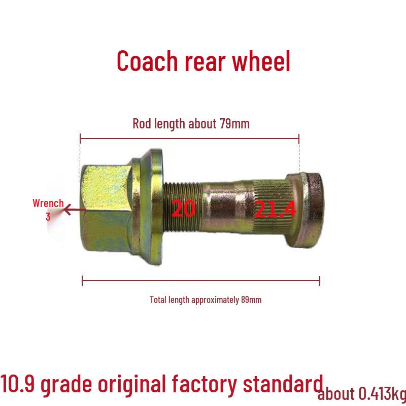 Meritor Brücke 21 Vorder-/Hinterradschraubenkappe für Lkw, Busse, Autos und Landwirtschaftliche Fahrzeuge