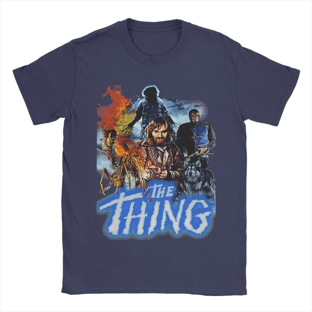 Awesome horror haloween ghost monster 9The Thing Movie films scary TShirts for Unisex anime Unisex compression shirt Tops