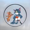 Adesivo Scatola Tappo Olio Auto Cartone Animato Tom & Jerry - Design Carino Transfrontaliero per Decorazione