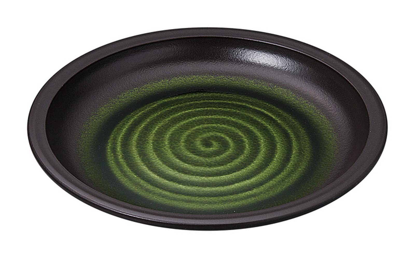 

Fukui Craft 3-shaku Shimizu Bowl with Dry Lacquer Rim and Oribe Design 80521490